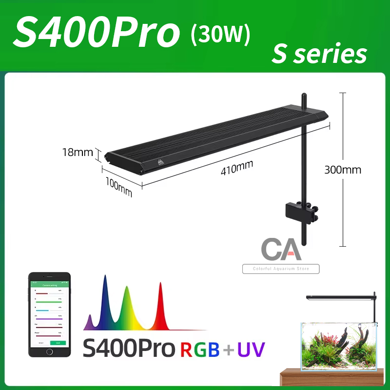 Aquarium Plant Live - Lampu Akuarium WEEK AQUA Seri S