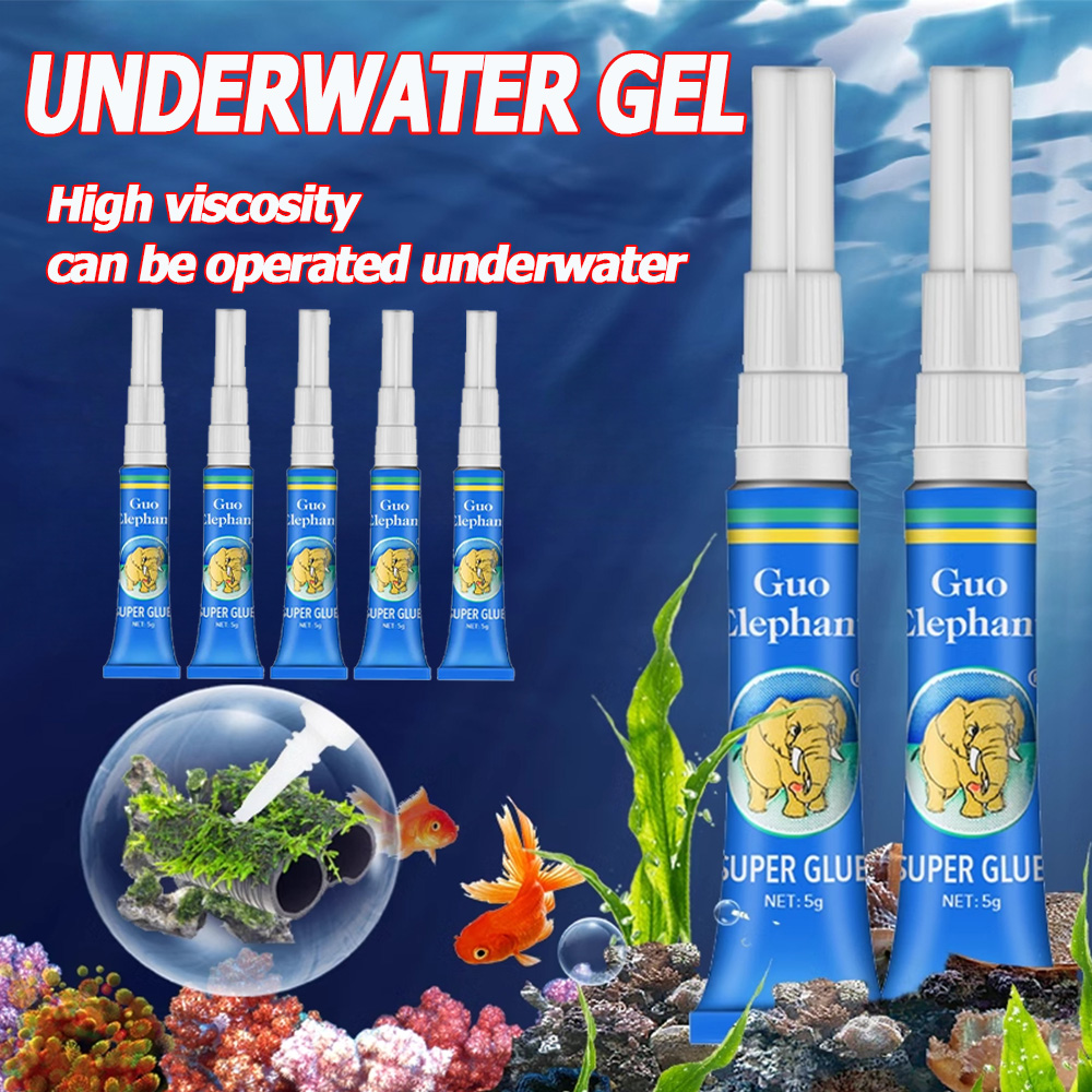 Aquarium Plant Gel - 3/5/10Pcs Lem Rumput Air untuk Akuarium,