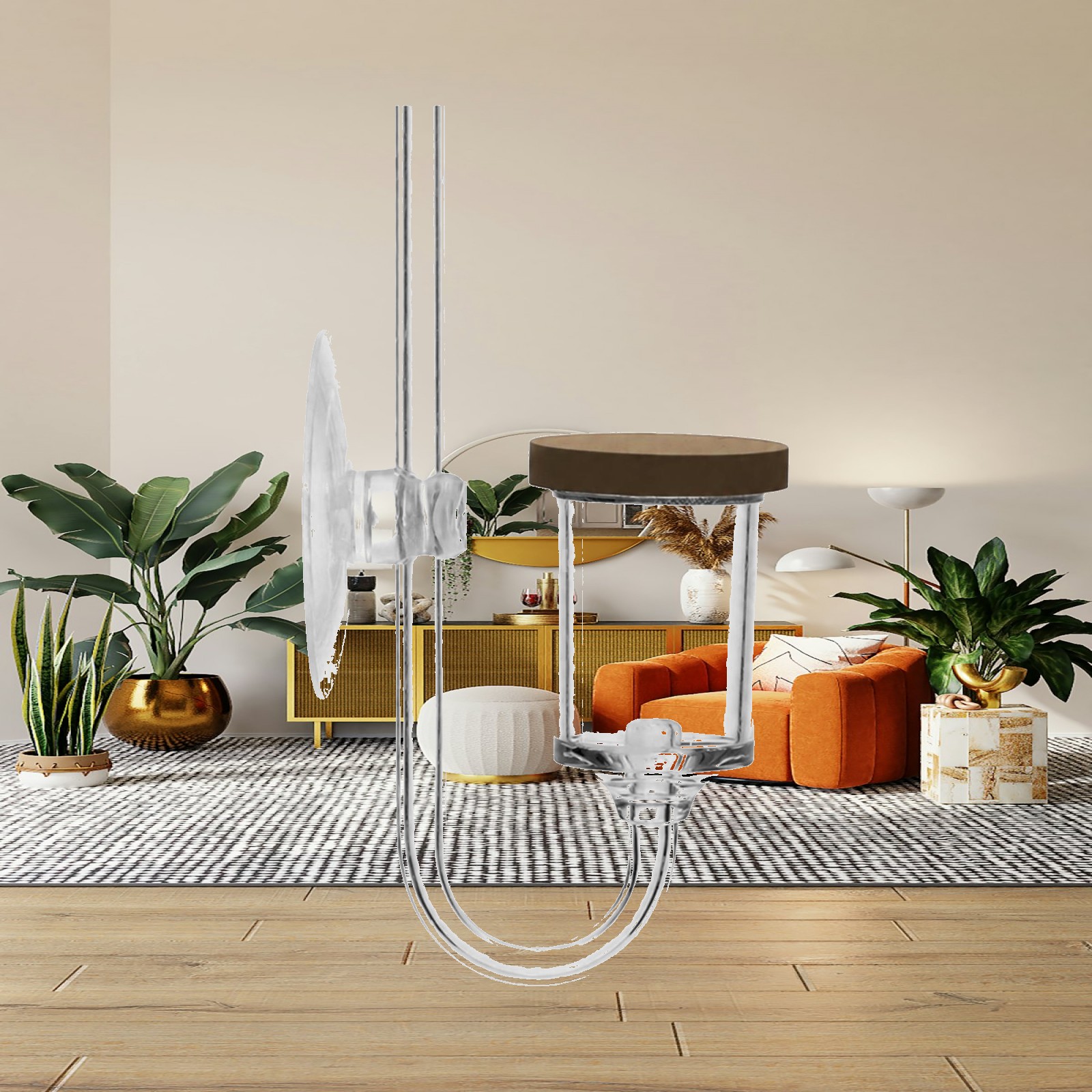 Aquarium Planted Setup - Penyemprot CO2 untuk Akuarium, Atomizer Keramik