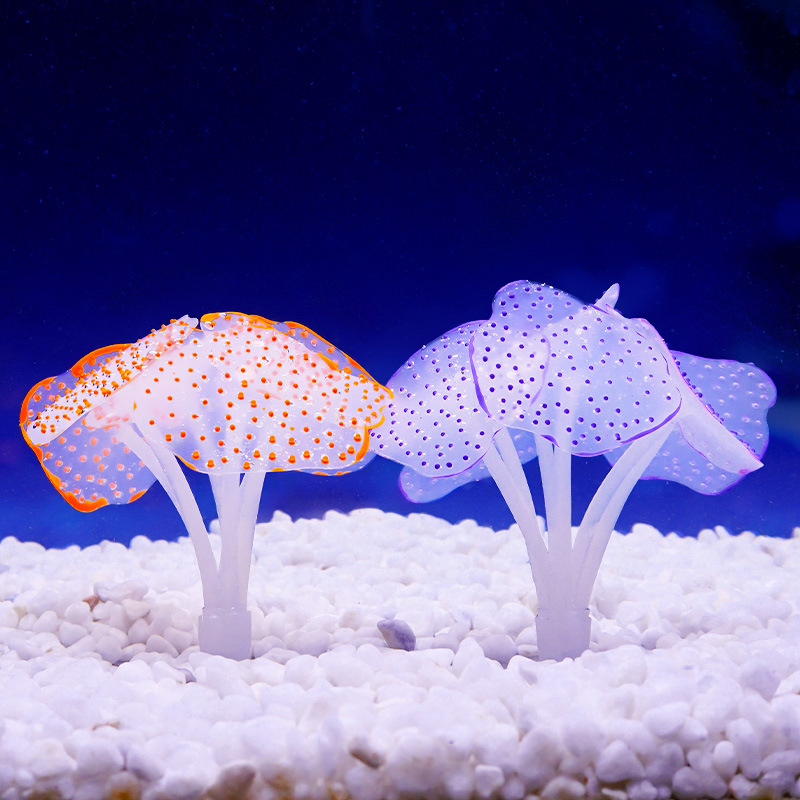 Aquarium Plant Gel - Ornamen Akuarium Karang Silikon, Dekorasi Tanaman