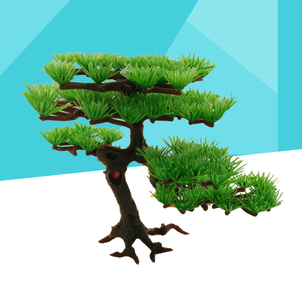 Pohon Pinus Buatan yang Tampak - Non Planted Aquarium Fish ulasan dan harga