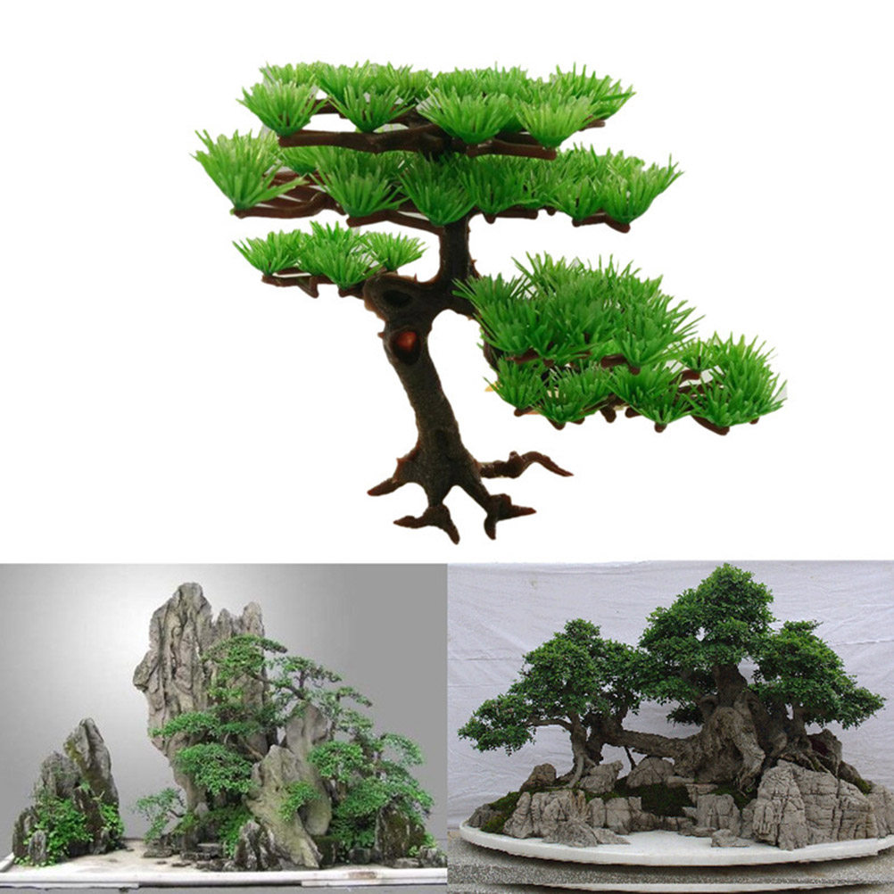 Pohon Pinus Buatan yang Tampak - Non Planted Aquarium Fish ulasan dan harga