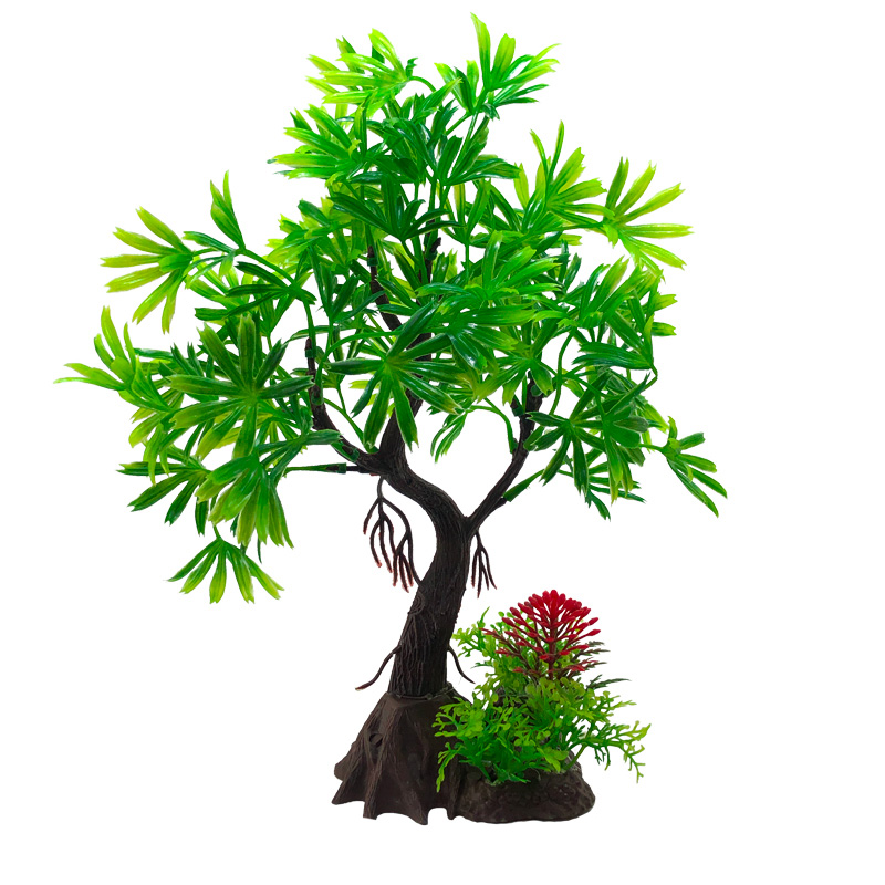 Aksesoris Dekorasi Akuarium Bu - Aquarium Plant Live ulasan dan harga