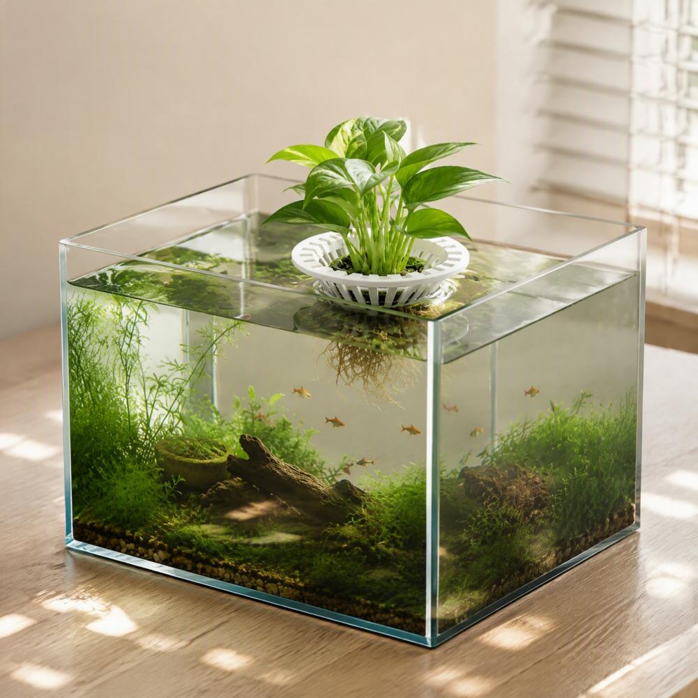 Wadah Tanaman Hidroponik Akuar - Aquarium For Planted Tank ulasan dan harga