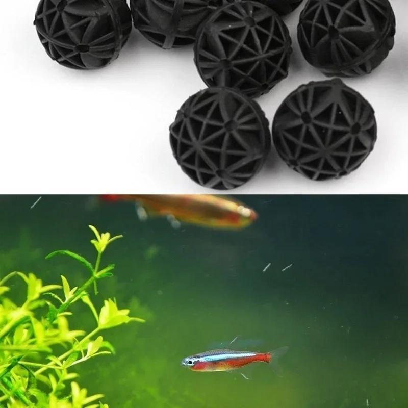 50 Buah Bola Filter Bio Akuari - Aquarium For Planted Tank ulasan dan harga
