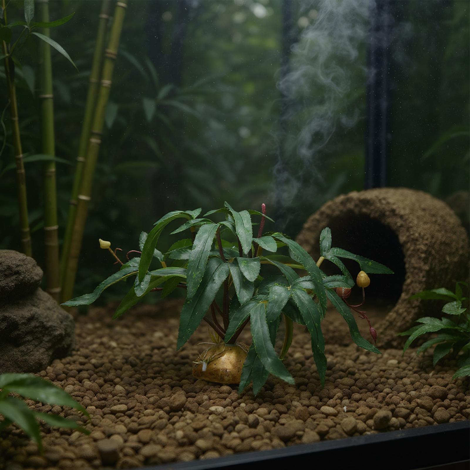 Tanaman Reptil Palsu, Hiasan T - Aquarium For Planted Tank ulasan dan harga