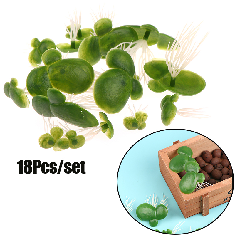 18 buah/set dekorasi tangki ik - Aquarium Plant Roots ulasan dan harga