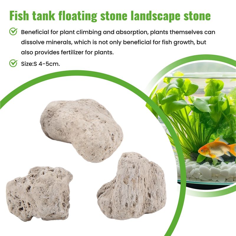 A20F-3Pcs Batu Hias Mengambang - Planted Aquarium Models ulasan dan harga