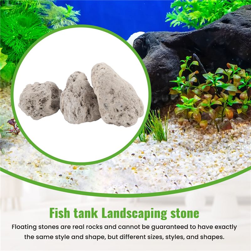 A20F-3Pcs Batu Hias Mengambang - Planted Aquarium Models ulasan dan harga