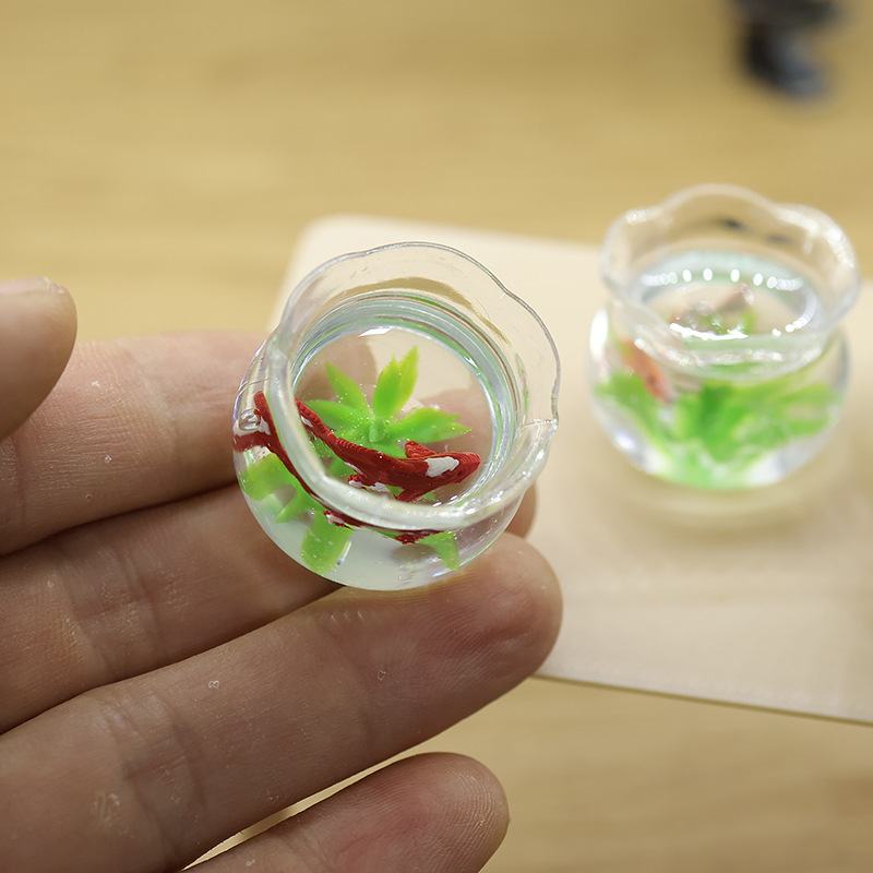Akuarium Mini dengan Ikan Mas  - Planted Aquarium Models ulasan dan harga