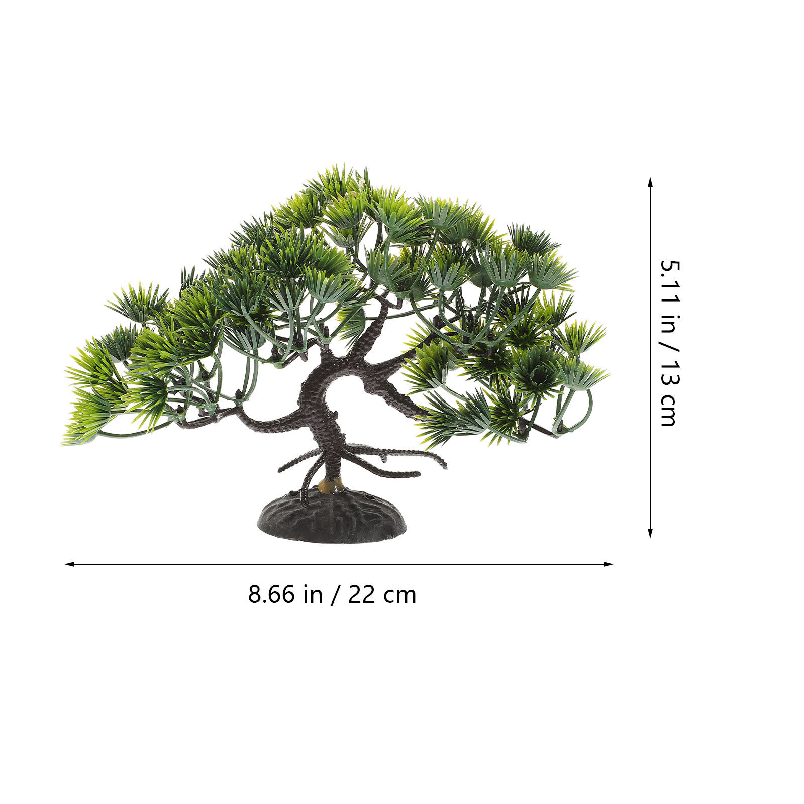 2Pcs Dekorasi Akuarium Pohon P - Non Planted Aquarium Fish ulasan dan harga