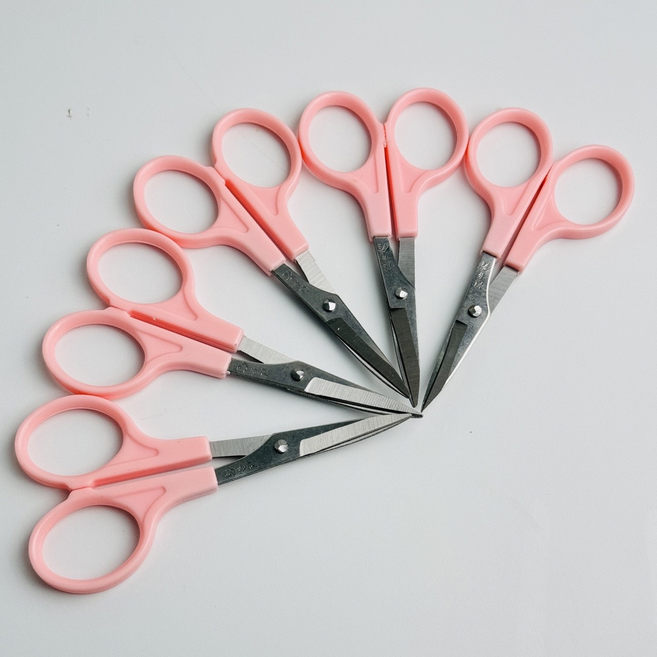 Gunting Rambut Mini Pink Bilah - Trimming Scissor Set ulasan dan harga
