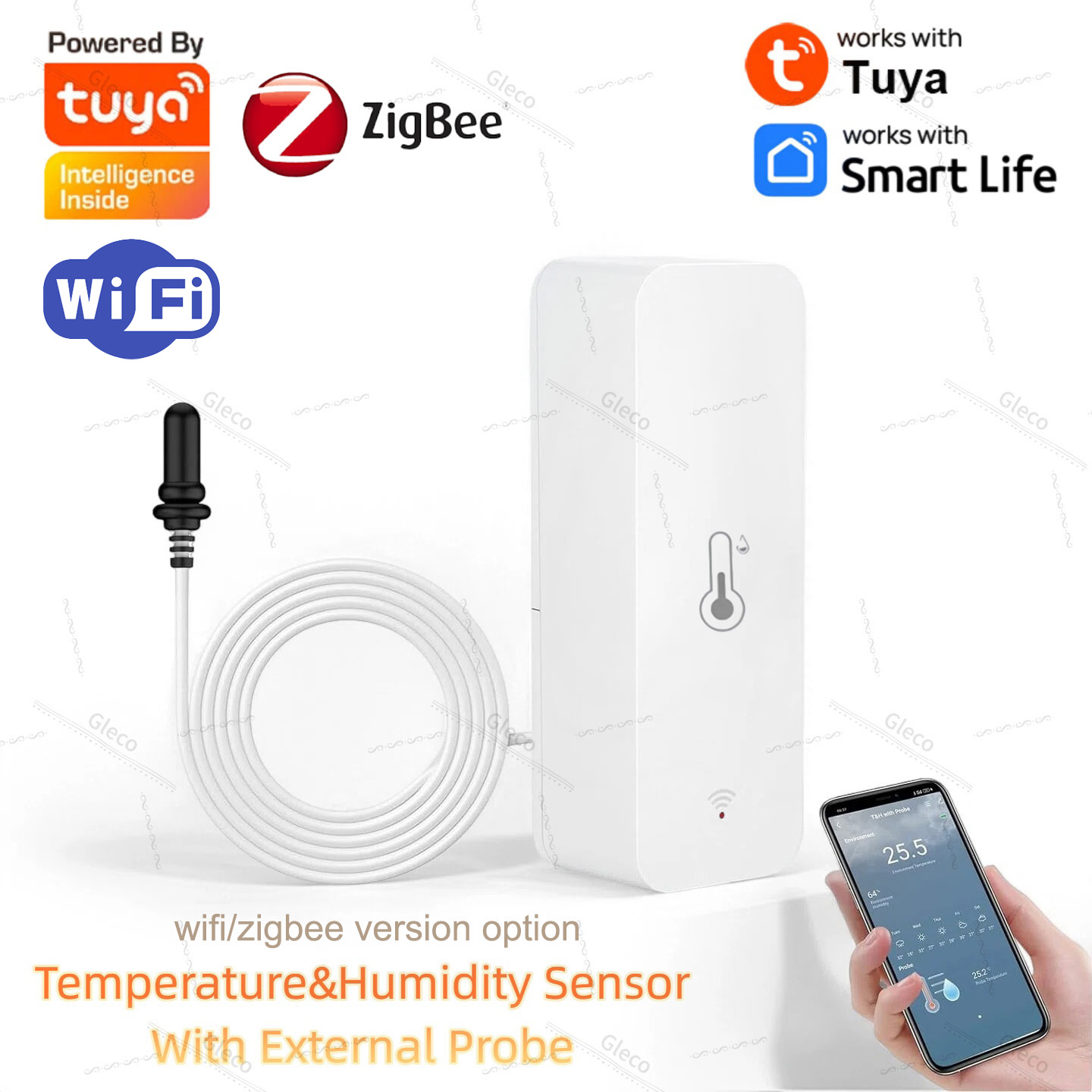Sensor Suhu dan Kelembapan Tuy - Aquarium Planting ulasan dan harga