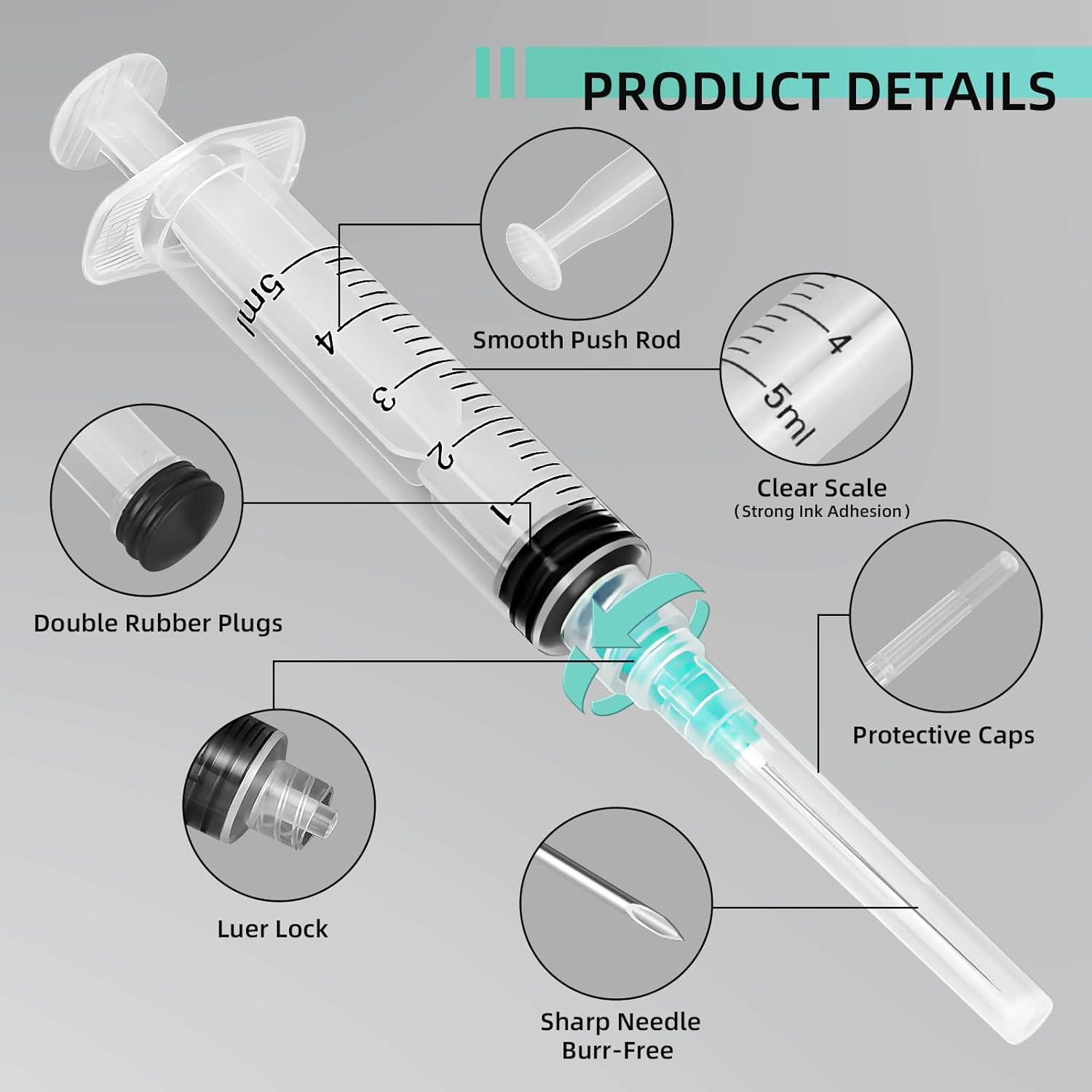 Suntik Luer Lock 5ml, Cocok un - Aquarium Planting ulasan dan harga