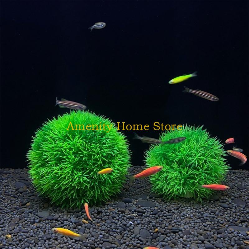 F26C Marimo Buatan Hijau untuk - Aquarium Plant Roots ulasan dan harga