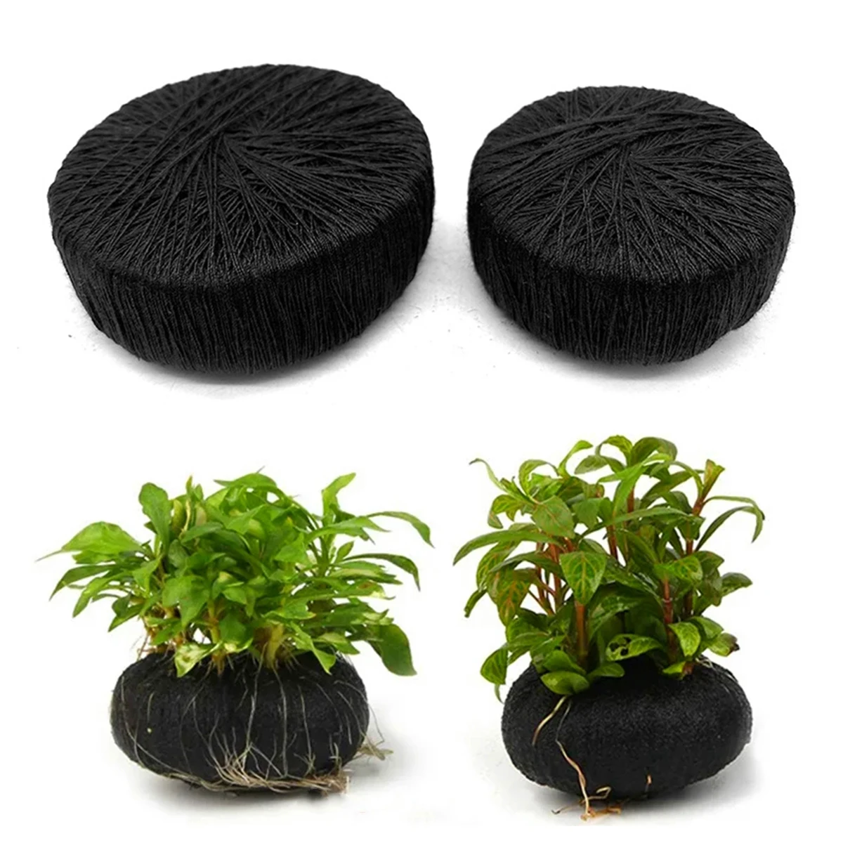 5 buah tangki ikan hitam rumpu - Aquarium Plant Roots ulasan dan harga